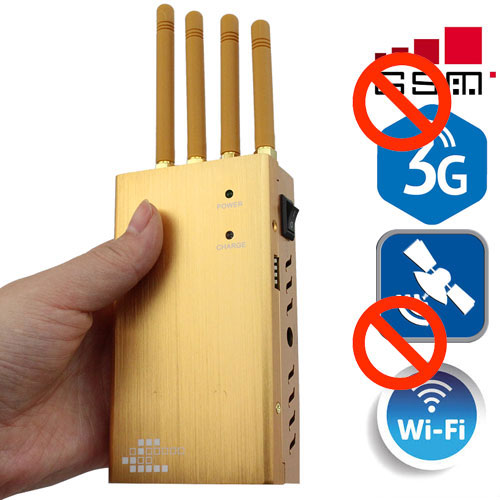 4 bands portable wifi jammer
