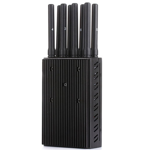 8 bands portable wifi jammer