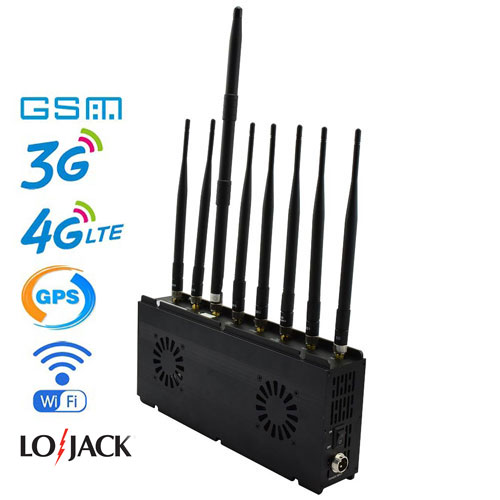 Desktop high-power electronic jammer