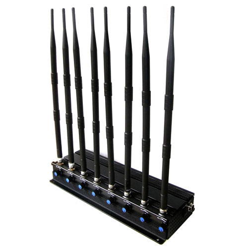 desktop adjustable 2g 3g 4g wifi cell phone jammer devices