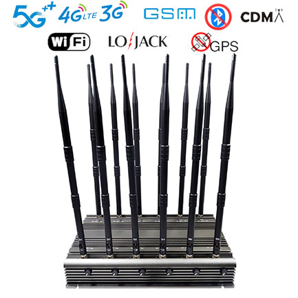 12 Antennas Signal Jammer