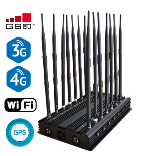 Adjustable More Frequencies Desktop Jammer