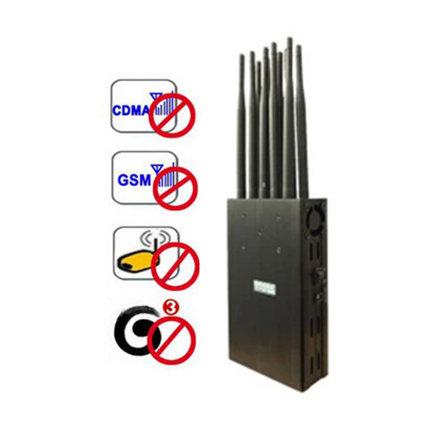 10 band cell phone jammer 
