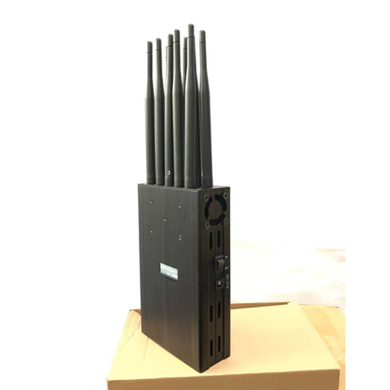 Portable cell phone jammer