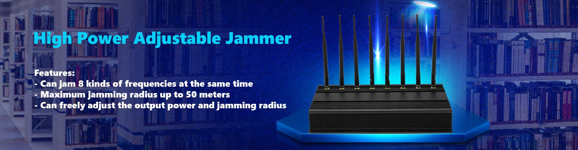 high power GPS signal jammer