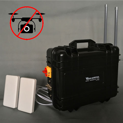 luggage-type drone jammer